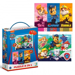 Пазл 2в1 "Такие хорошие щенки" 200561 "DoDo", 24-36 элементов