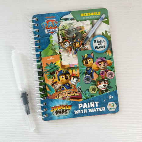 Набір водних розмальовок 200630 "Малюй водою: Щенячий патруль. Джунглі" DoDo