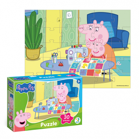 Картонні пазли 30 елементів Ковдра для немовля 200675 Dodo Додо