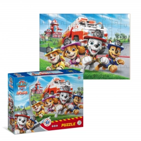 Пазл "Пожарно-спасательная станция" 60 элементов, пазл 23х32 см, 200747 Dodo