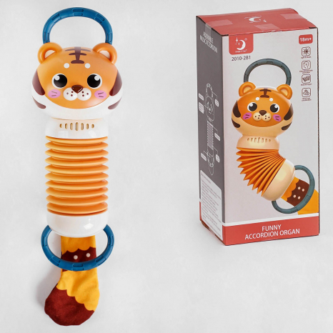Интерактивная музыкальная игрушка Гармошка Тигренок 2010-2 B1