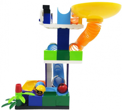 Конструктор з пружинками Rolling Funland, 65 деталей 202011 Geslle