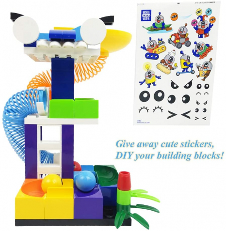 Конструктор з пружинками Rolling Funland, 65 деталей 202011 Geslle