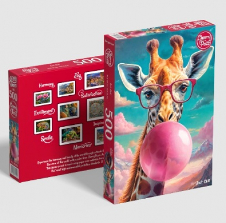 Пазли картонні класичні CherryPazzi 500 елементів Просто відпочинь 50х34,5см