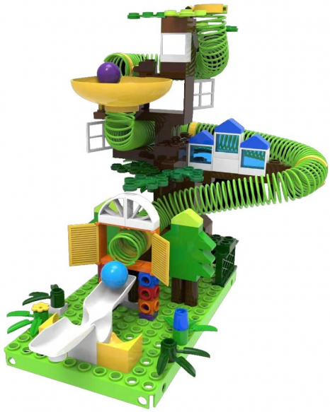 Конструктор з пружинками Rolling Funland, 191 деталь 202402 Geslle