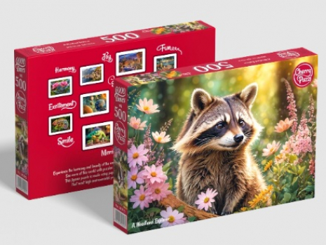 Пазли картонні класичні CherryPazzi 500 елементів Лісовий дослідник 50х34.5см