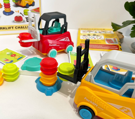 Настольная игра на логику и координацию Соревнования погрузчиков 202Y