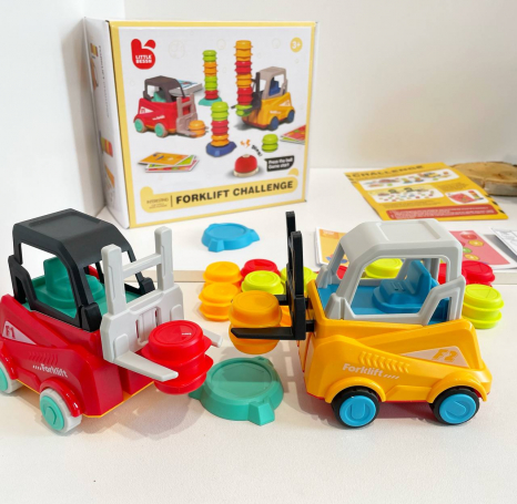 Настольная игра на логику и координацию Соревнования погрузчиков 202Y