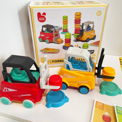 Настольная игра на логику и координацию Соревнования погрузчиков 202Y