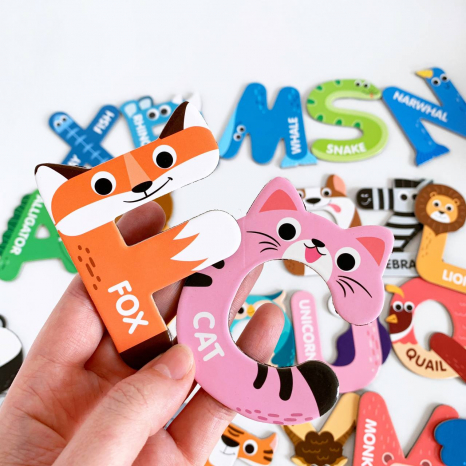 Набір магнітних букв (англійський алфавіт) 2058