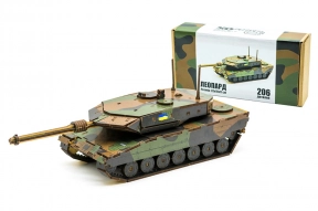 Дерев'яний 3D конструктор "ЛЕОПАРД" 160 дет., 206-0260 р. 32*10*11 см. PuzzleOK