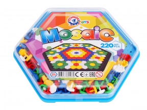 Мозаїка 220 деталей "Кольоровий світ" 2070 Технок