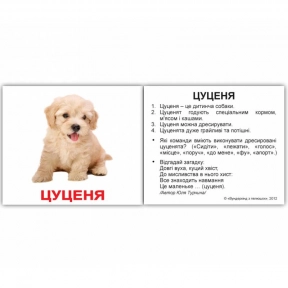 Карточки Домана міні "Свійські тварини з фактами" Вундеркинд с пеленок. 2100064096679