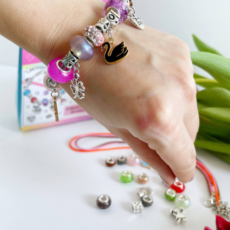 Зірковий стиль Створи прикрасу: 2 розміри шармів, основи для підвіски, аксесуари, 21010