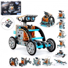 Конструктор 13в1 транспорт/робот-конструктор на сонячних батареях 2115A