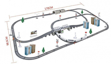 Железная дорога Power Train 914 см путь 2181