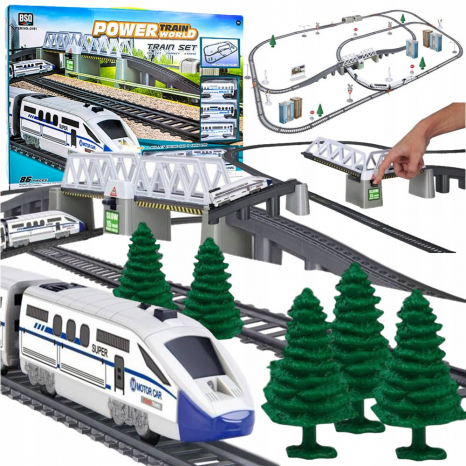 Железная дорога Power Train 914 см путь 2181