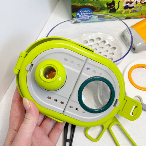 Набір дослідника дитячий (бокс для спостережень, бінокль, компас, сачок, ліхтарик) 229