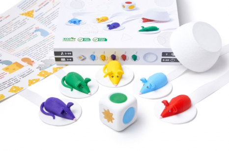 Дитяча настільна гра на швидкість реакції Злови мишку