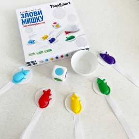 Детская настольная игра на скорость реакции Поймай мышку