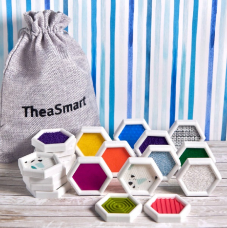 Тактильне меморі (тактильне лото) Сенсорний мішечок TheaSmart