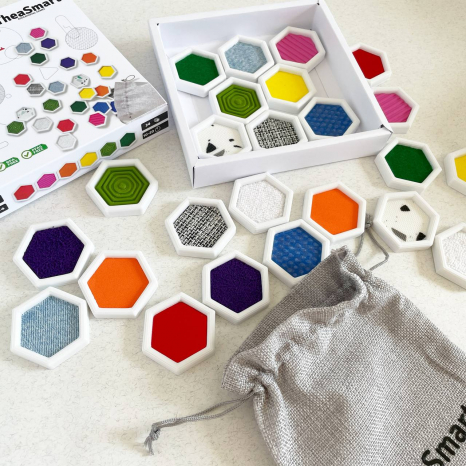 Тактильне меморі (тактильне лото) Сенсорний мішечок TheaSmart