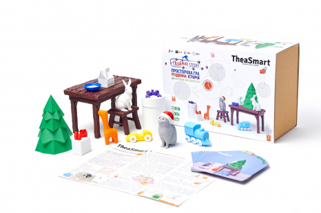 Гра на розвиток просторового мислення Різдвяна історія TheaSmart