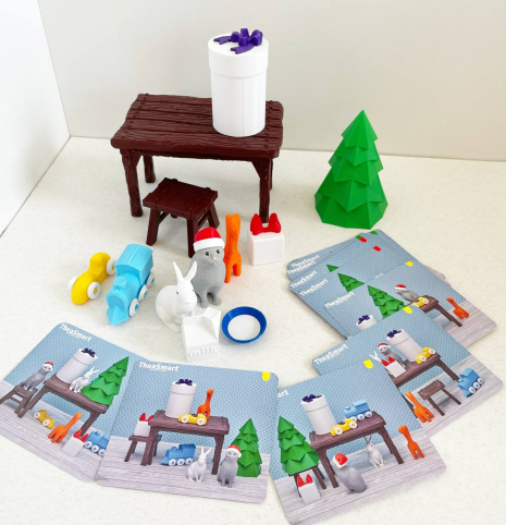 Гра на розвиток просторового мислення Різдвяна історія TheaSmart