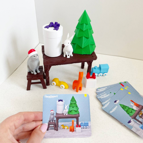 Гра на розвиток просторового мислення Різдвяна історія TheaSmart