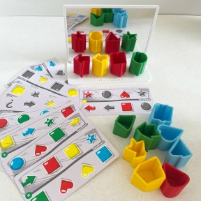 Настольная игра на развитие пространственного мышления Зеркальная иллюзия