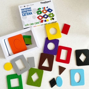 Развивающая игра - сортер Тактильные дощечки Сегена