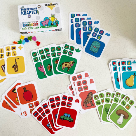 Дитяча настільна гра Мій перший квартет