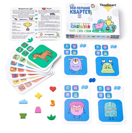 Детская настольная игра Мой первый квартет