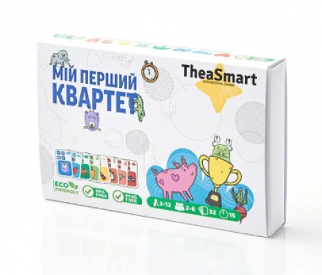 Детская настольная игра Мой первый квартет
