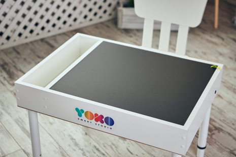 Песочница - световой стол Стандарт полная комплектация  на растущих ножках