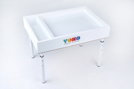 Песочница - световой стол Стандарт полная комплектация  на растущих ножках