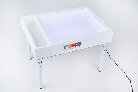 Песочница - световой стол Стандарт полная комплектация  на растущих ножках