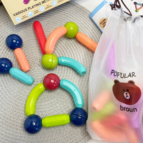 Конструктор магнітний 36 деталей  MX 2488-36