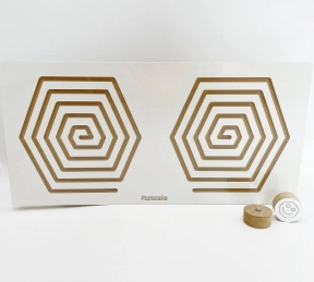 Межполушарная доска шестиугольник МДФ Poznavalka