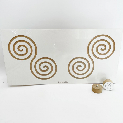 Міжпівкульна дошка равлики МДФ Poznavalka