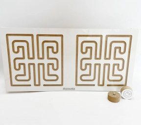 Міжпівкульна дошка жук МДФ Poznavalka