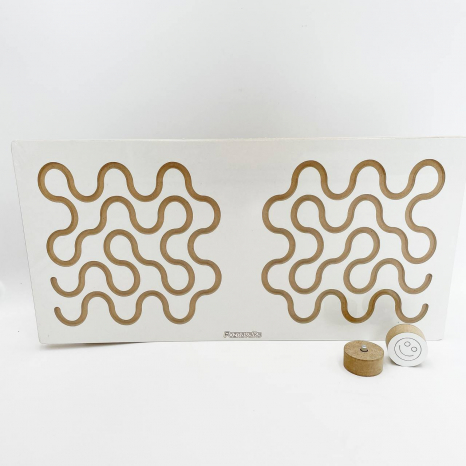 Міжпівкульна дошка лабіринт МДФ Poznavalka