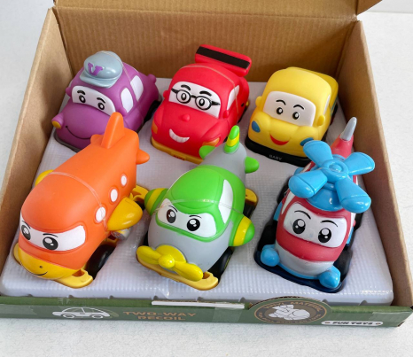 Вініловова інерційна машинка з прогумованими колесами, 2685 C