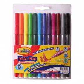 Фломастери CLASS 12 кол 2712 довж. письма 450мм "Легке змивання" (1/24/192)