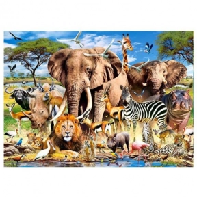 Пазл "Тварини Савани" (260 дет.) Castorland. 27545