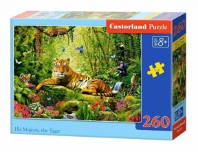 Пазл "Його величність Тигр" (260 ел), 32*23 см, Castorland