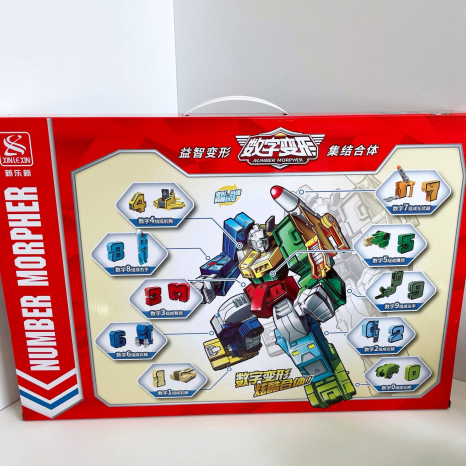 Ігровий набір Цифри трансформери 2808