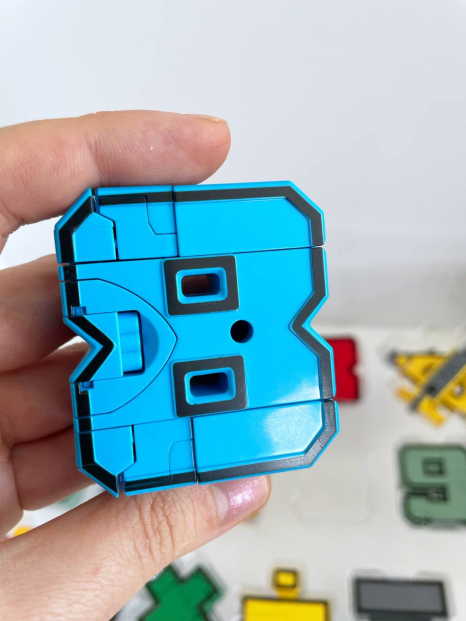 Цифри - трансформери (цифра 7)