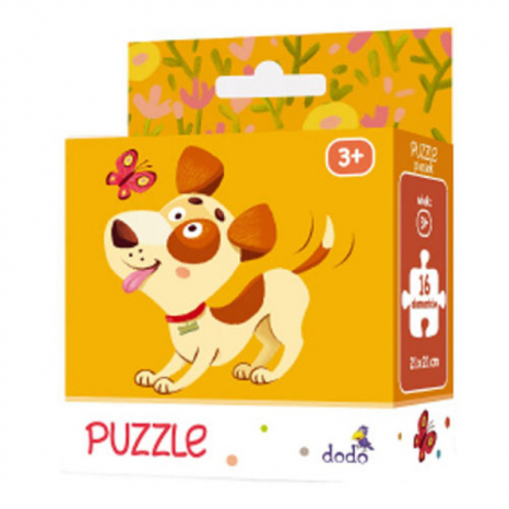 Картоний пазл Собачка / Цуценя / Песик (16 деталей), Додо / Dodo