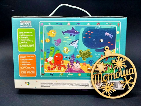 Картонні пазли Дно океану / Підводний світ (80 дет.), Додо / Dodo